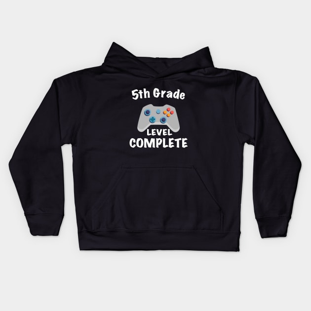 5th Grade Level Complete Graduation 2020 Kids Hoodie by designs4up